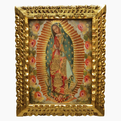 Nstra Señora De Guadalupe (pintura Cusqueña) - Sedamanos Art