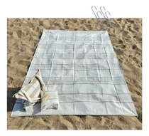 Comprar Lona Natural Pillow Lona con bolsa y estacas diseño rayas color azul 2m x 1.5m
