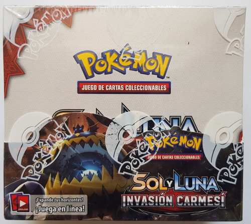 Caja Pokemon Tcg S Y L Invasion Carmesi Nueva Y Sellada !!!
