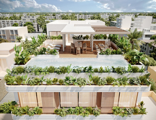 Departamento En Venta En Playa Del Carmen, Costera Mamitas, A Unos Pasos De La Playa