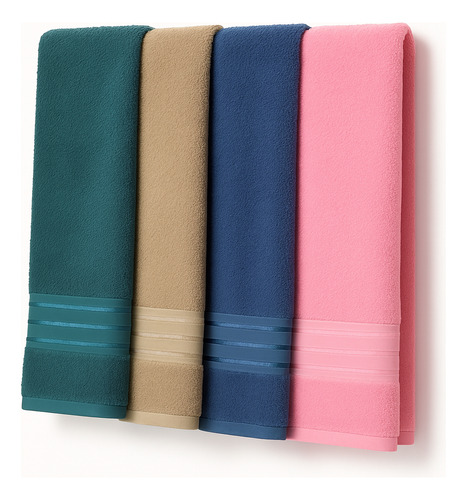 Toalha Banho Algodão Margex 130x69 Macia Resistente Durável