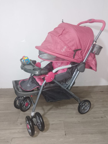 Coche Fantasia Rosado Kidgo  Tb164