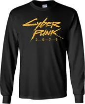 Comprar Cyberpunk 2077 Playeras Manga Larga Para Hombre Y Mujer