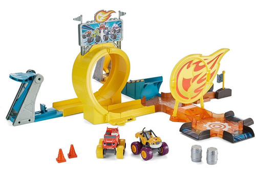 Fisher Price Blaze Set De Juego La Ciudad De Axel