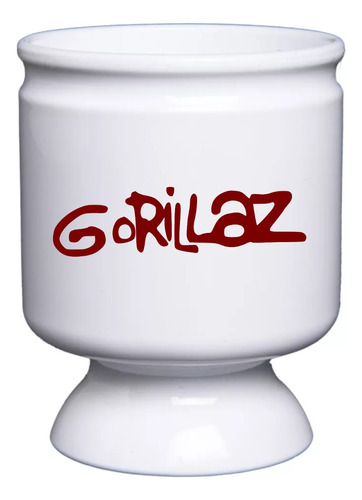Mate Personalizado Polímero Gorillaz Logo Imagen Souvenir