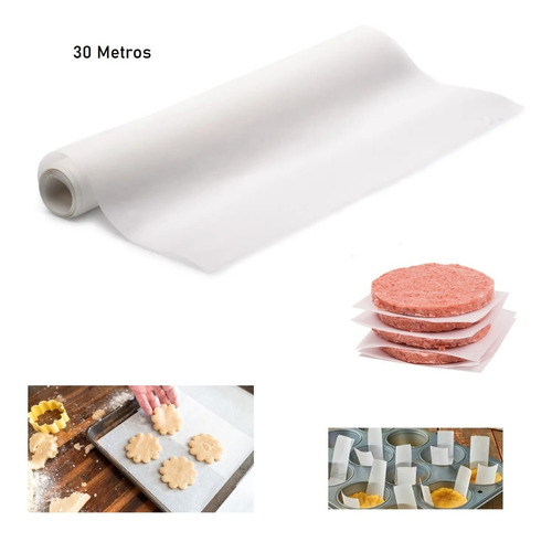 Rollo De Papel Parafinado Encerado Para Hornear Cocina