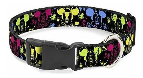 Buckle-down Bac-wdy095-nl Breakaway Cat Collar-mickey Expres