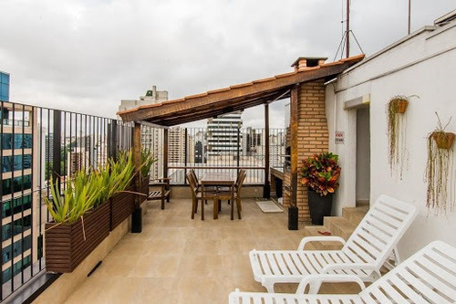 Apartamento Em Moema Pássaros, São Paulo/sp De 40m² 1 Quartos À Venda Por R$ 485.000,00 - Ap746561