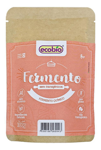 Kit 6x: Fermento Não Transgênico Ecobio 100g