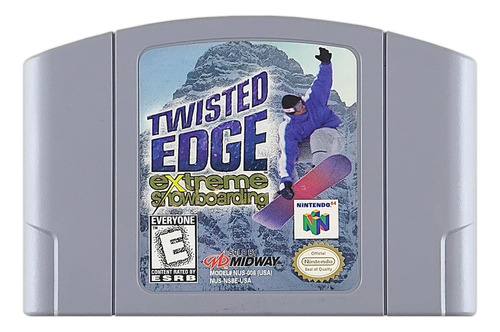 Twisted Edge Extreme Snowboarding Original Nintendo 64 N64