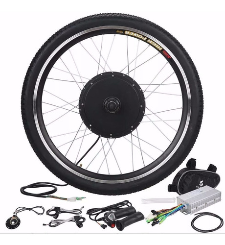 Imagen 1 de 10 de Kit Para Bicicleta Eléctrica 26¨ / 48v Dc 1000w / 36v 500w