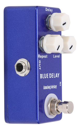 Pedal De Efectos Para Guitarra Mini Blue Delay Analog True B