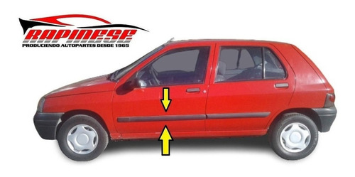 Baguetas Renault Clio 5p 1996 Puerta Delantera Izquier Clip