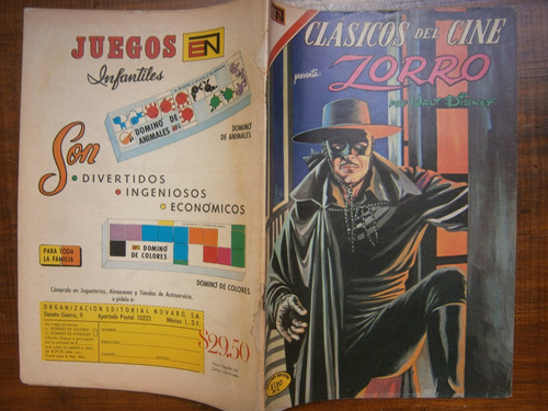 Zorro Cuentos De Walt Disney # 223 Novaro Comic 1970