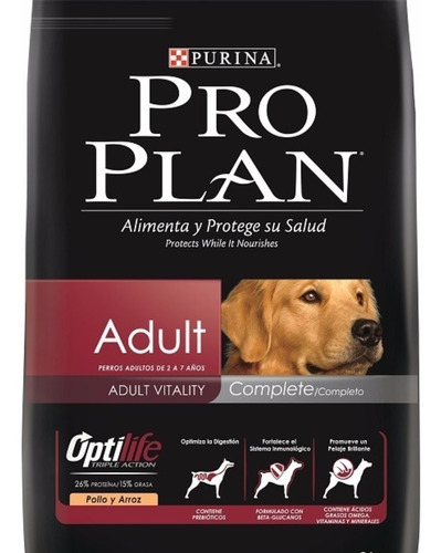 Proplan Adulto 15kg + 2 Pate + 6 Pagos