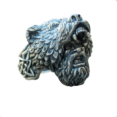 Anillo De Hombre Vikingo Oso  Moda 2020