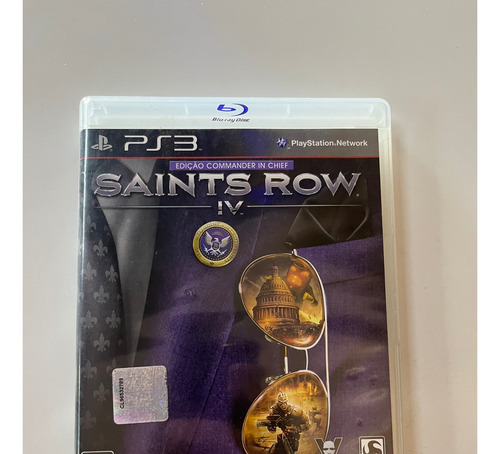 Jogo Saints Row Iv Edicao Commander In Chief Ps3 Semi-novo