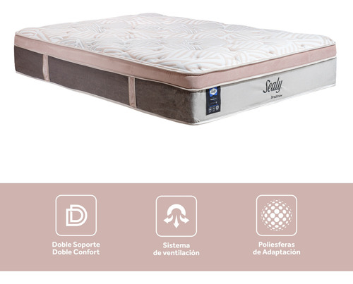 Colchón King Size Sealy Bradshaw Linea Form-i