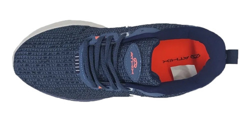 Imagen 3 de 7 de Zapatillas Athix Running Mujer Soma Azul Marino Cli