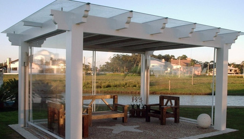 Cerramientos Pérgolas Pvc Transparente En Todo Uruguay
