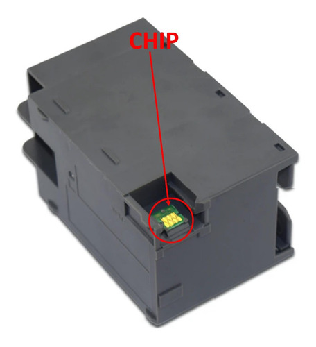 Chip Caja De Mantenimiento Epson T6716 Pxmb8 Wf C5710 Y Mas