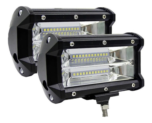 Par Faro Auxiliar Proyector Barra 24 Led Off Road 4x4 - Xp 