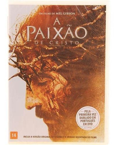 Dvd A Paixão De Cristo - Mel Gibson - Dublado Lacrado Novo