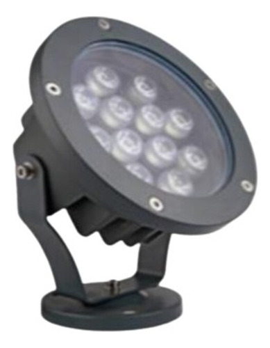 Foco Spot Luz Calida 12w Ip68 Carcasa Aluminio 265v Spot_004