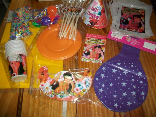 Floricienta Combo Cotillón Cumpleaños Linea De Colección