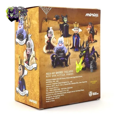Disney Villanas Ursula Mini Egg Attack Series Orig. Replay