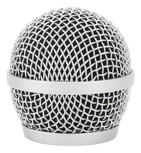 Microfone De Grade, Cabeça Esférica, Malha De Aço Inoxidável