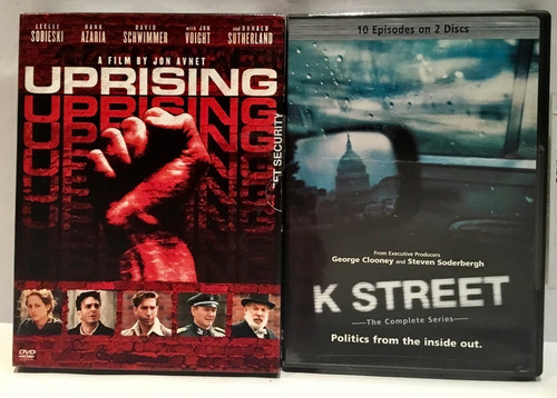 Uprising K Street 2 Miniserie En 4 Dvd Ineditas Version Usa 