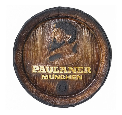 Barril De Parede - Decoração - Paulaner M Cerveja