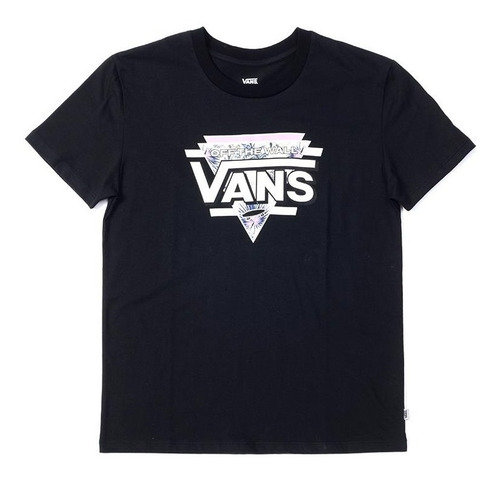 Remera Vans Tribe Side Vn0a5arpblk Mujer 