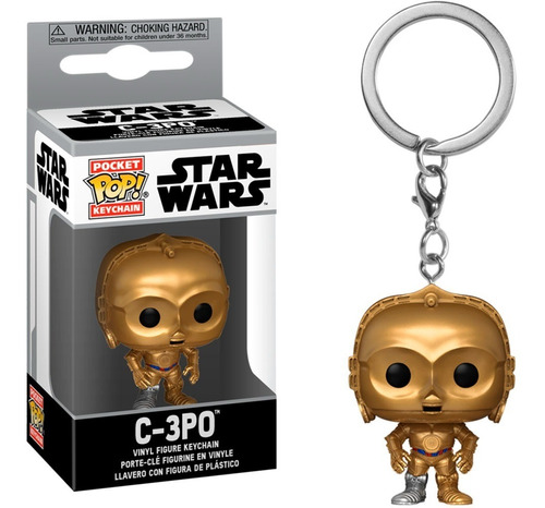 Funko Pop! Pocket Keychain Star Wars C-3po Original 