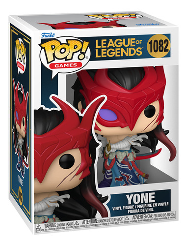 Funko Pop Yone #1082 League Of Legends