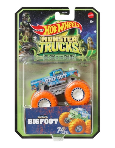 Hot Wheels Monster Trucks Glow In The Dark