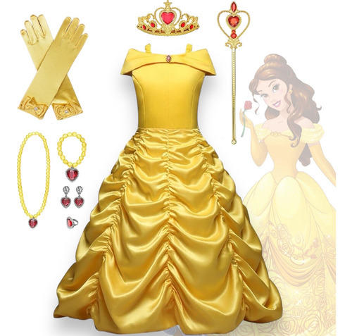 Disfraz Princesas De Disney - Disfraz Bella Y La Bestia