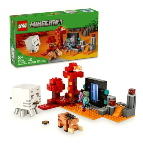 Lego Minecraft 21255 La Emboscada En El Portal Del Nether
