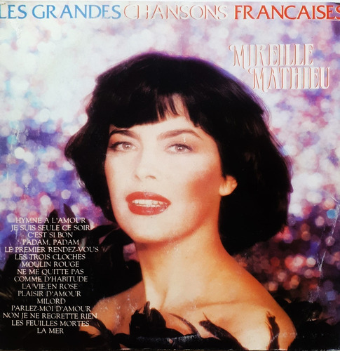 Mireille Mathieu - Las Grandes Canciones Francesas Lp