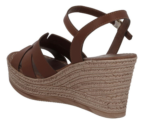 Zapato Casual Pv794742 Fresco Horma Comun Liso Tacon Ancho
