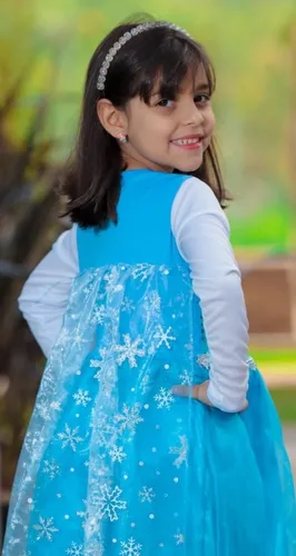 Vestido da cheap frozen rosa