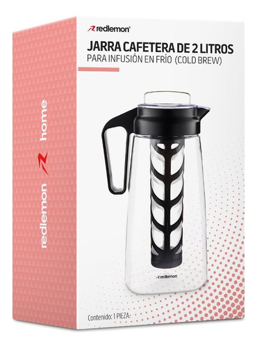 - Cafetera Jarra Cold Brew 2 Litros Cafe Frio Y Te Redlemon