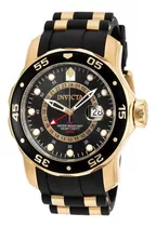 Comprar Invicta 6991 Pro Diver Collection Chapado En Oro De 18k Color De La Correa Dorado Color Del Bisel Gold Color Del Fondo Gold