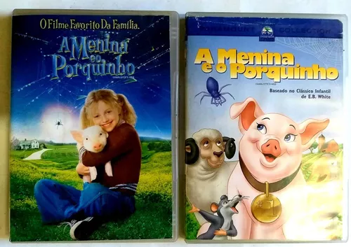 a Menina e O Porquinho Dvd Aventura Original Lacrado Dublado, Filme e  Série Paramount Pictures - 2006 Nunca Usado 87168972