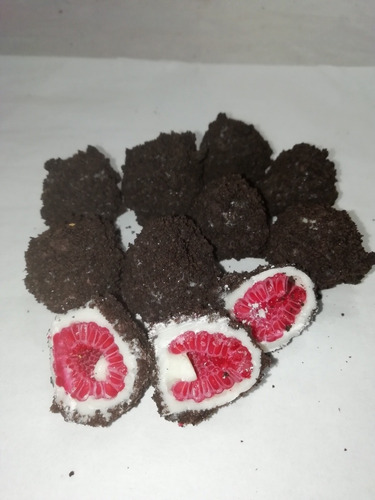 Frambuesas Bañadas En Doble Capa De Chocolate Pote Por 200 G