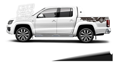 Calcomanía Vw Amarok Raptor Compass Juego