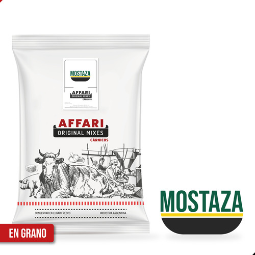 Mostaza Amarilla En Grano O Molida X 1kg Affari