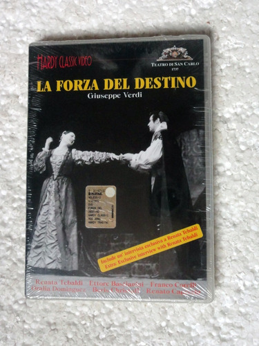 Dvd La Forza Del Destino / Giuseppe Verdi Novo Lacrado