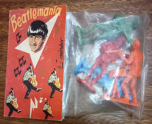 Muñecos De The Beatles Originales Año 1964 Con Regalo